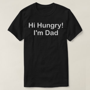 Camiseta oi com fome sou o papai