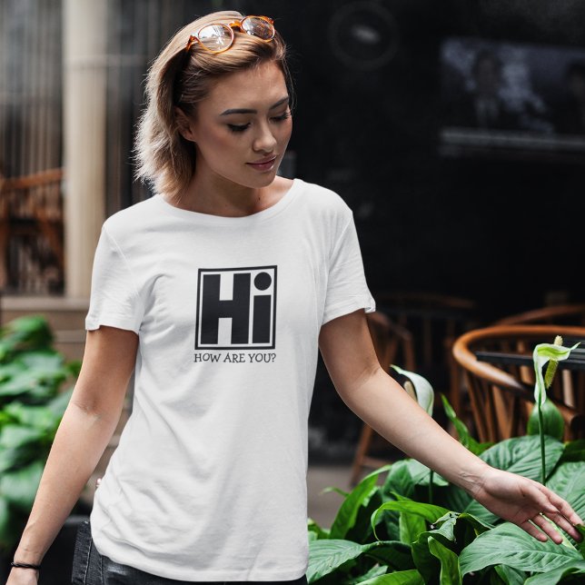 Camiseta Oi, como vai? (Criador carregado)