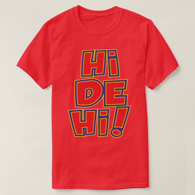 Camiseta Oi De Hi (Frente do Design)