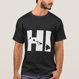 Camiseta Oi, Hawaii Map