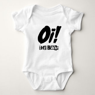 Camiseta Oi! O Bodysuit do bebê