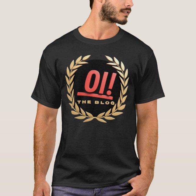 Camiseta Oi Oi The Blog design 4 (Frente)