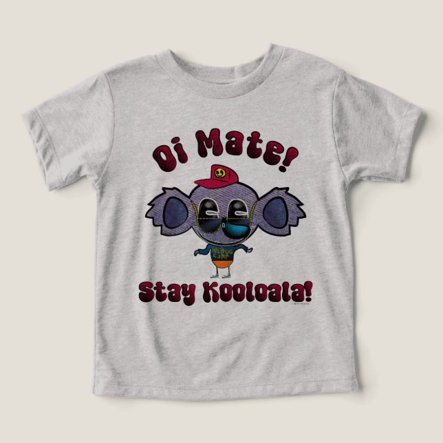 Camiseta Oi Parceiro! Fica Kooloala! (Design frontal)