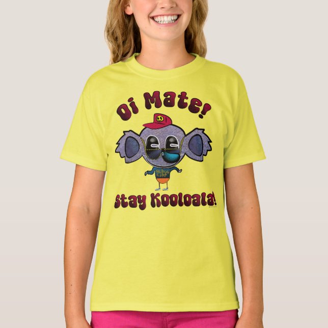 Camiseta Oi parceiro! Fique Kooloala! (Frente)