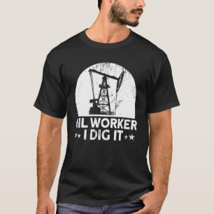 Camiseta Oilfield Oil Rig Oil Worker Vintage Gas Workers 2