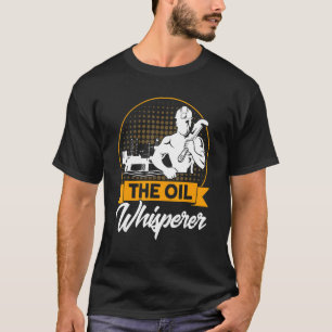Camiseta Oilfield Oil Rig Whisperer Gás Vintage