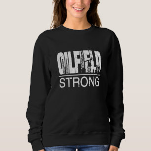 Camiseta Oilfield Strong Proud Oil Rig Drighneck Q