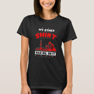 Camiseta Oilfield Strong Roughneck Gasolina Rig L