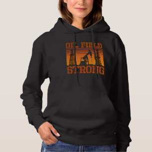 Camiseta Oilfield Worker Oil Field Strong Oil Rig Roughneck