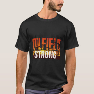 Camiseta Oilfield Worker Rig Drighneck Oilfield Rua