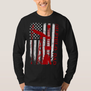 Camiseta Oilfield Worker Rig Roughneck Oilfield Pai