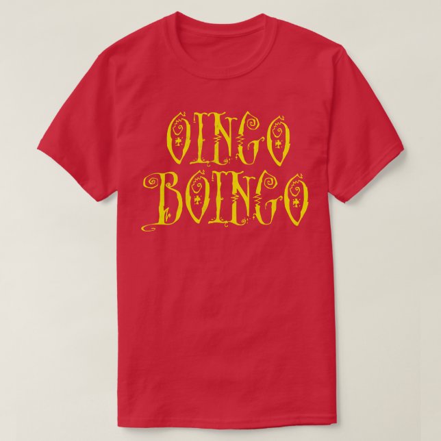 Camiseta Oingo Boingo (Frente do Design)