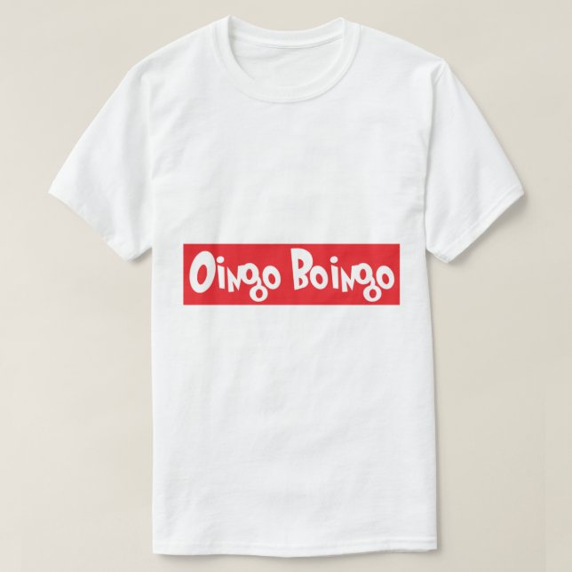 Camiseta Oingo Boingo (Frente do Design)