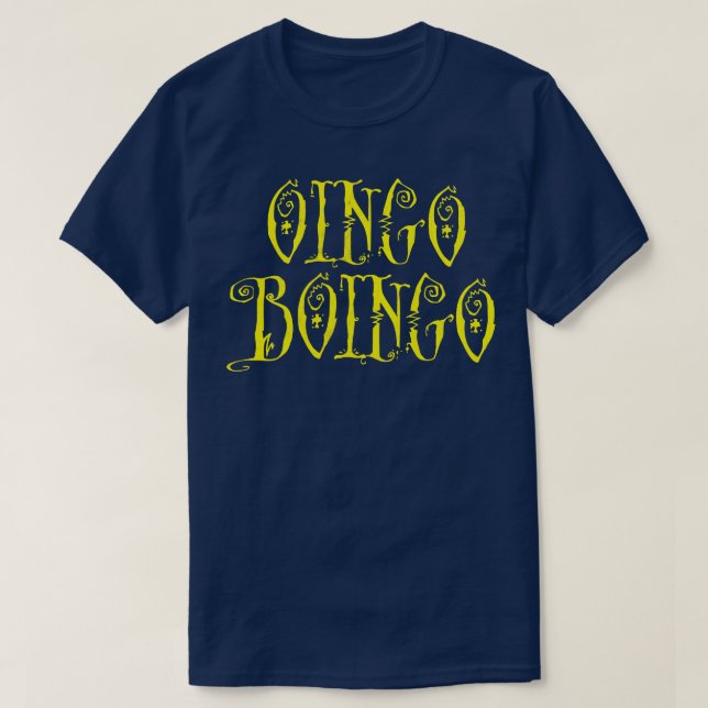 Camiseta Oingo Boingo (Frente do Design)