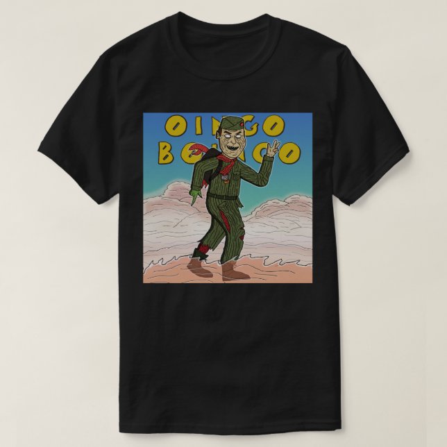 Camiseta Oingo Boingo 6 (Frente do Design)