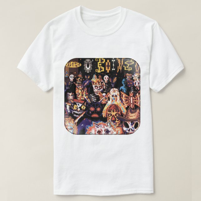 Camiseta Oingo boingo - melhores álbuns (Frente do Design)