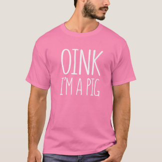 Camiseta Oink I'm A Pig Costume
