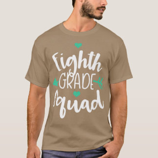 Camiseta Oitavo Ano De Volta À Escola 8º Ano No Primeiro Di