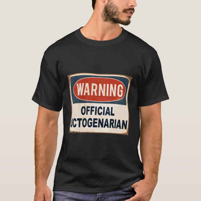 Camiseta Oitenta 8Oth Octogenarian T (Frente)