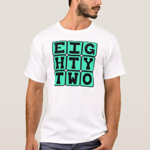 Camiseta Oitenta e Dois, Número 82