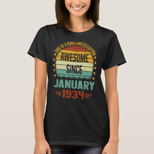 Camiseta Oitenta e nove anos de idade doa maravilhosamente