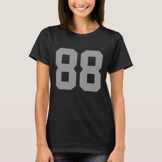 Camiseta Oitenta e Oito Número Simples