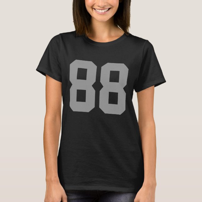 Camiseta Oitenta e Oito Número Simples (Frente)