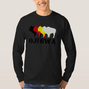 Camiseta Ojibwa Anishinaabeg Ojibwe Nativo Americano Medici
