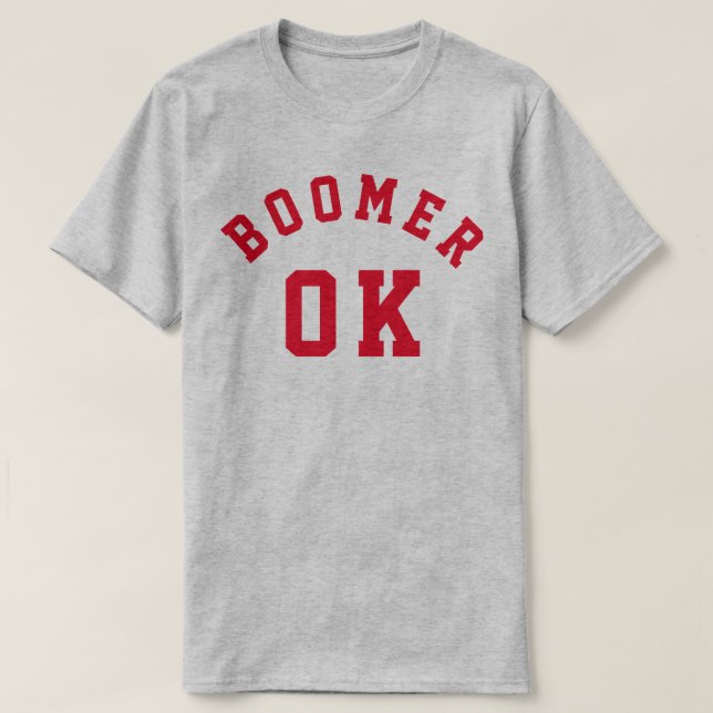 Camiseta OK Boomer (Frente do Design)