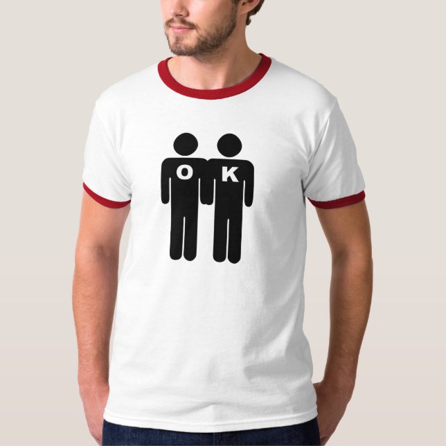 CAMISETA OK EM SER GAY (Frente)