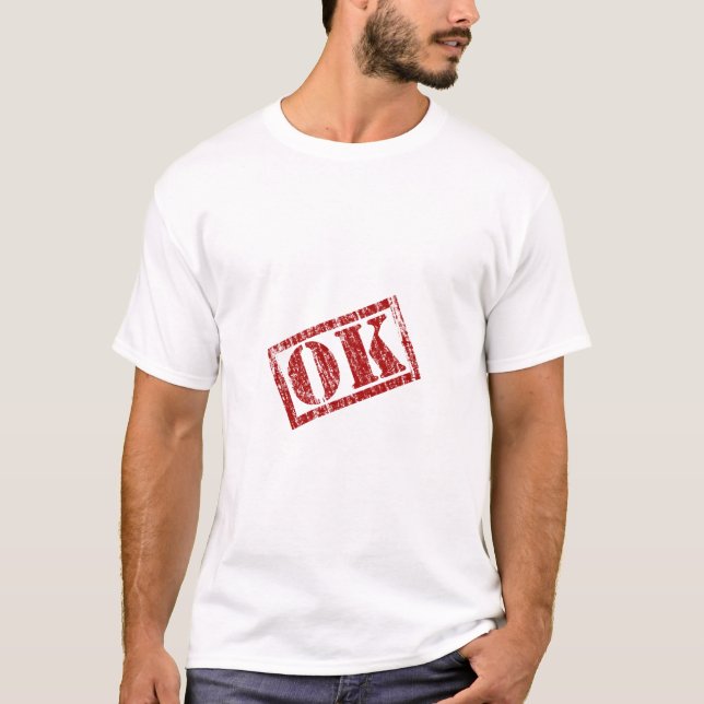 Camiseta OK Escrito (Frente)