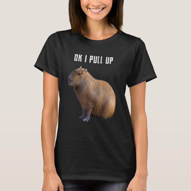 Camiseta Ok Eu Chego Capivara (Frente)