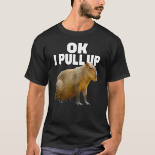 Camiseta Ok, Eu Pego Capybara Cute Animal Pet Owner