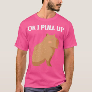 Camiseta Ok, Eu Puxe A Engraçada Capybara