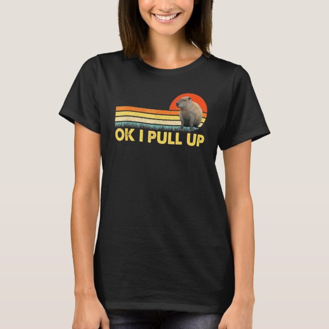 Camiseta Ok eu puxo capivara 1 (Frente)