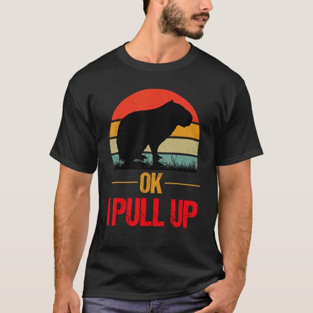 Camiseta Ok eu puxo capivara 4 (Frente)