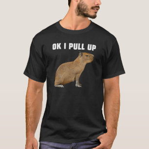 Camiseta Ok, Eu Puxo Capybara Carpincho Chiguire
