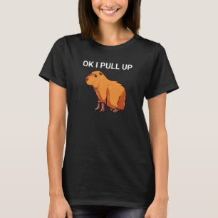 Camiseta Ok, Eu Puxo Capybara Dank Meme