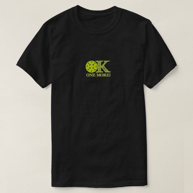 Camiseta OK MAIS V3 Pickleball (Frente do Design)