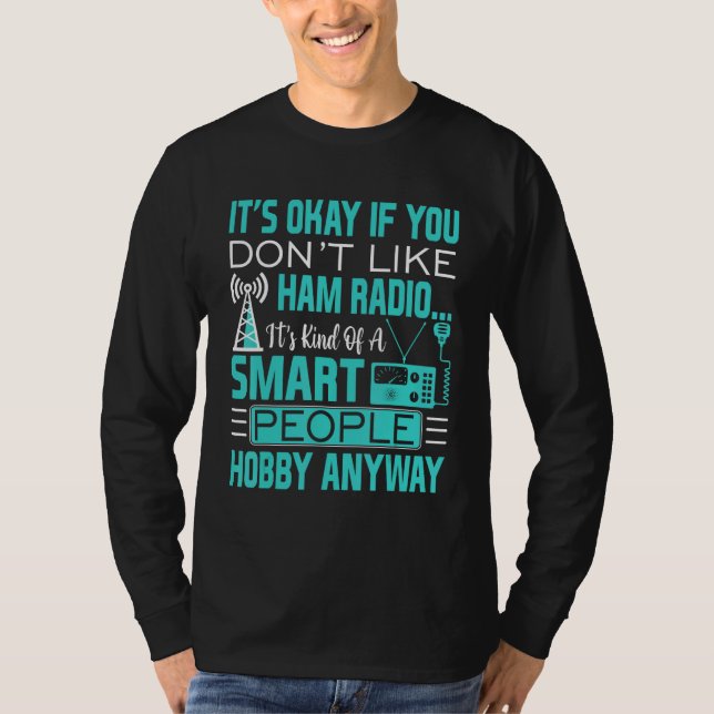 Camiseta Ok Pessoas Inteligentes Hobby De Qualquer Forma Op (Frente)