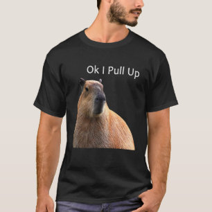Camiseta Ok, Vou Puxar Capybara