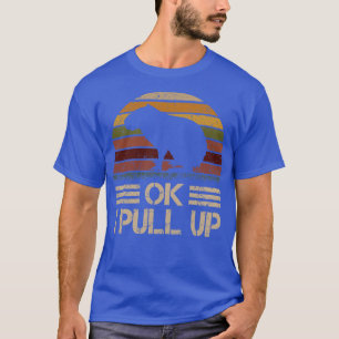 Camiseta Ok, Vou Puxar Capybara Cup Engraçado Costumer Retr