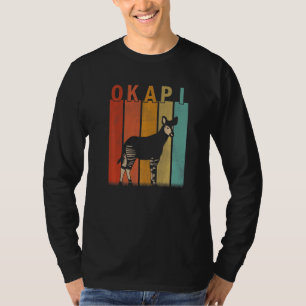 Camiseta Okapi Angustiado  Homens Mulheres Criança Okapi Fo