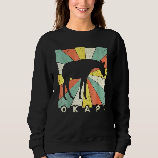 Camiseta Okapi Vintage Retro (Frente)