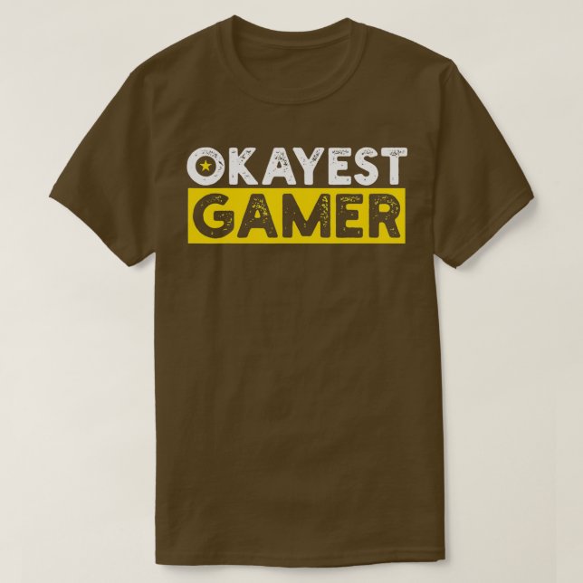 Camiseta Okayest Gamer  (Frente do Design)
