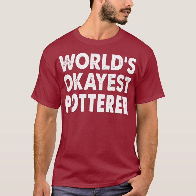 Camiseta Okayest Potterer Tshirt Dift Tee Engraçado (Frente)