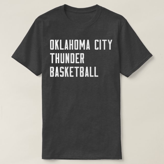 Camiseta OKC Basquete (Frente do Design)