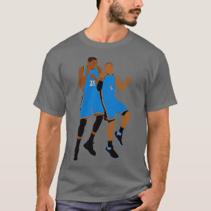Camiseta OKC Thunder duo Durant Westbrook
