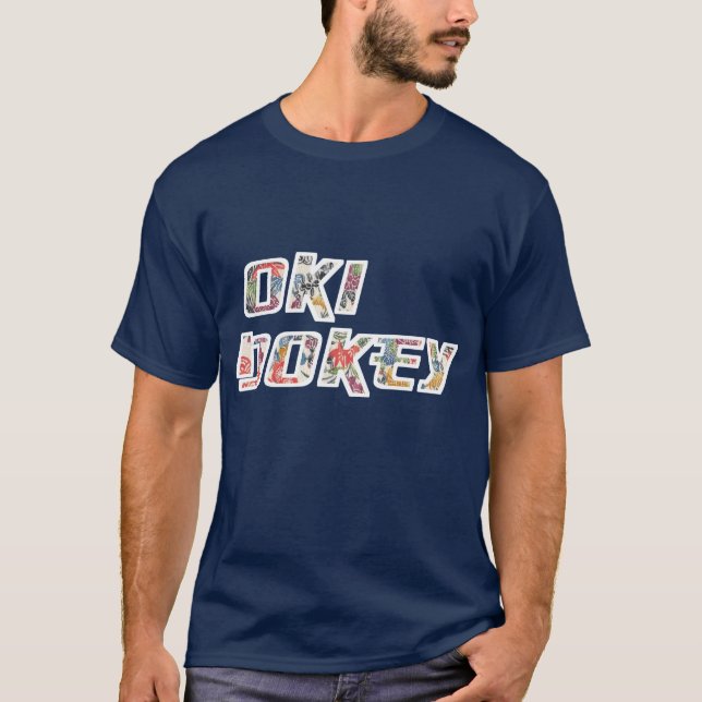 Camiseta Oki Dokey Bingata (Frente)