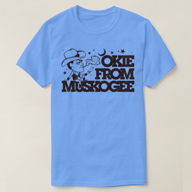 Camiseta Okie De Muskogee (Frente do Design)